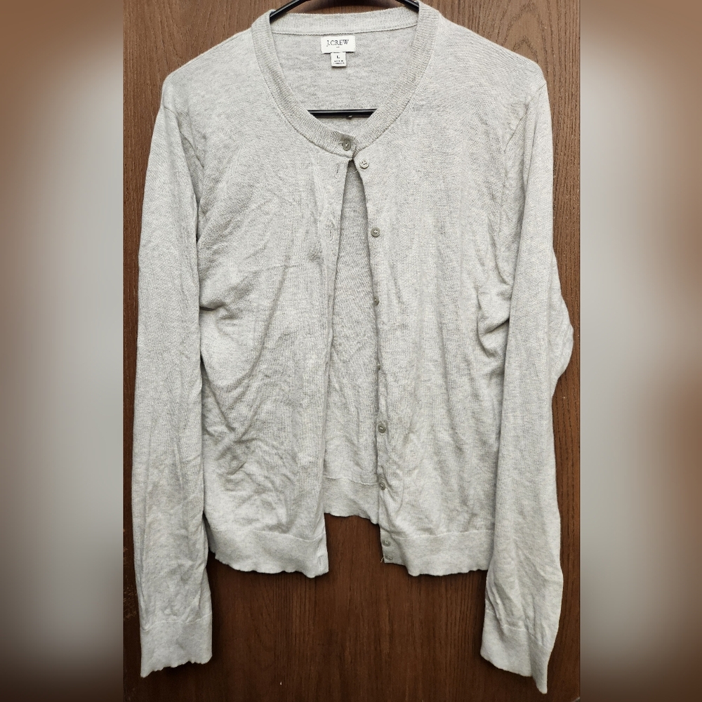 J. Crew Light Gray Camisole Top